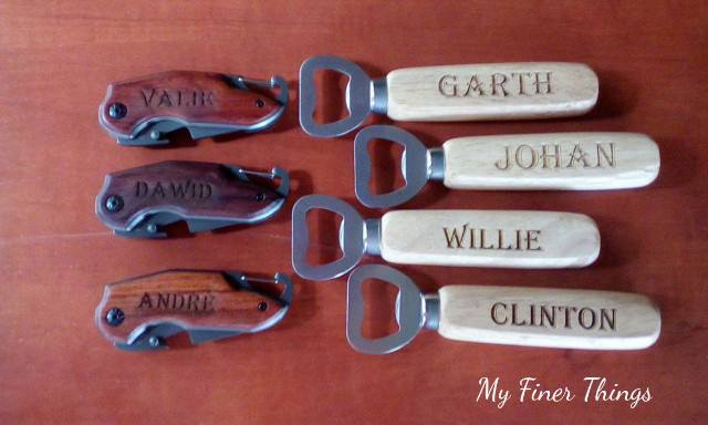 Personalized Wooden bottle openers