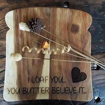 Personalized Braai Broodjie Chopping Board