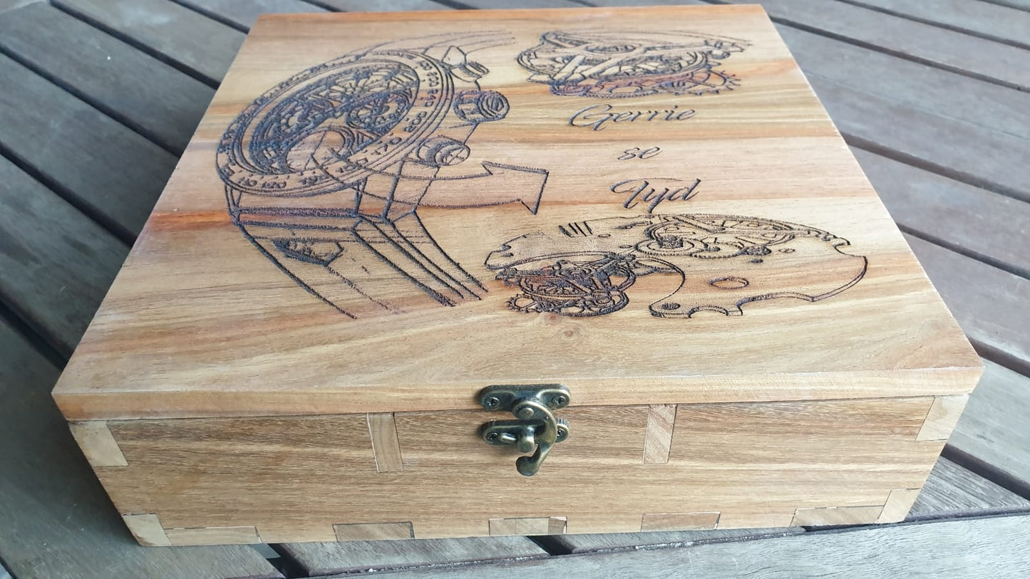 Personalized Watch box